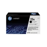 HP 15A Black Original LaserJet Toner Cartridge (C7115A)